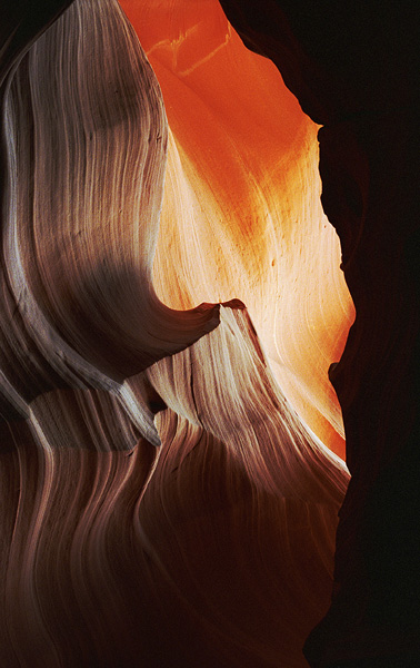 Glowing Antelope Canyon