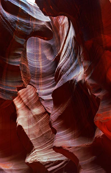 Antelope Canyon with Purple Overtones