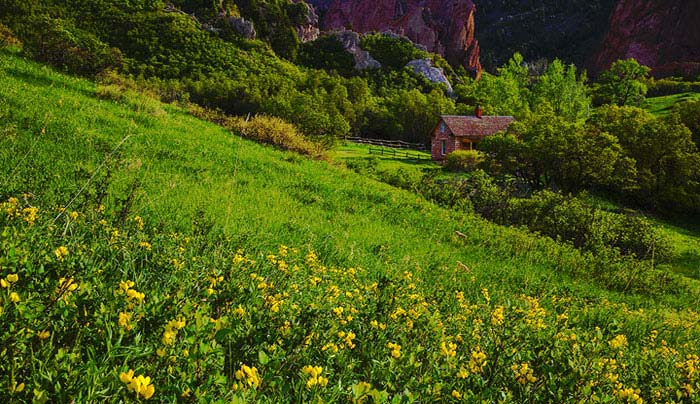 Perse House in the Evening-Roxborough State Park