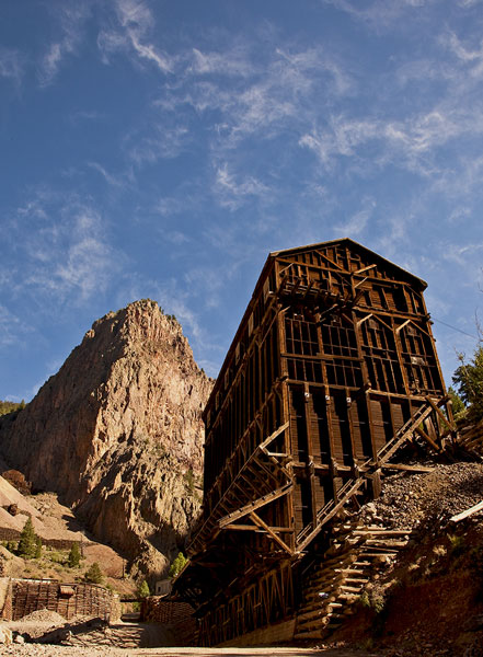 Commodore Mine - Creed, Colorado Echoes of Victorian architecture are evident in the Commodore Mine in Creed Colorado