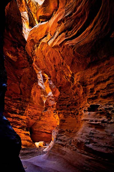 Little Wild Horse Canyon in Sunlight Photo of Little Wild Horse Canyon in Sunlight