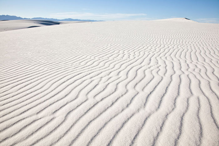 Long Dune at White Sands National Monument New Mexico Long Dune at White Sands National Monument New Mexico