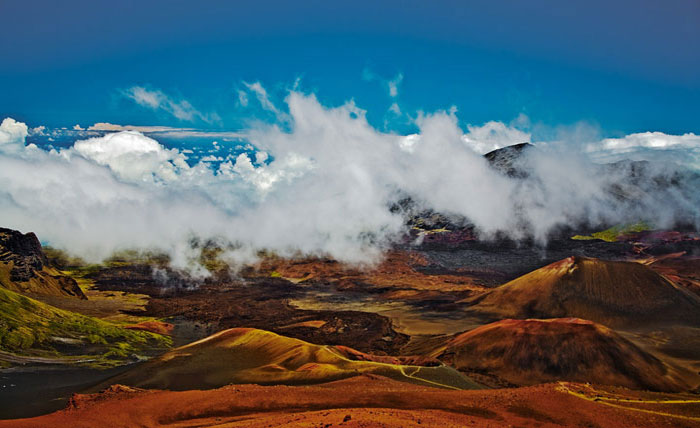 Haleakala Caldera Maui Hawaii Haleakala Caldera Maui Hawaii
