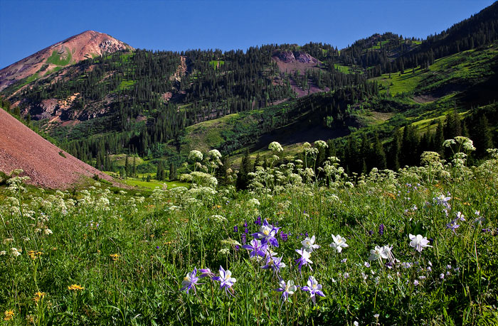 Cinnamon Mountain near Crested Butte Colorado